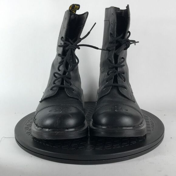 Dr. Martens MIE Daisy Y2K Cap Toe Wedge 10-Eye Black Boots Women’s Size 5 - Picture 2 of 12
